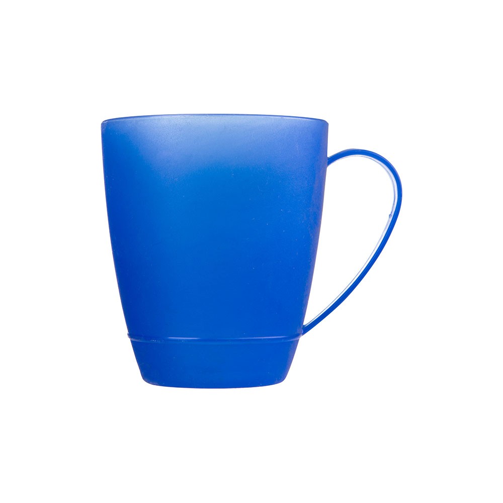 Чашка чайная; пластик; 320мл; синий
