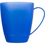 Чашка чайная; пластик; 320мл; синий