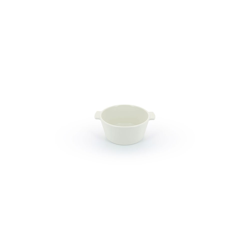 Кастрюля для сервировки «Революшн»; керамика; 1, 2л; D=185, H=90мм; белый