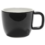 Чашка кофейная «Пас-парту»; фарфор; 135мл; D=70, H=57мм; черный, белый