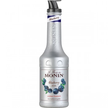 Концентрат на фр. основе Черника «Монин»; пластик; 1л; D=9, H=32см