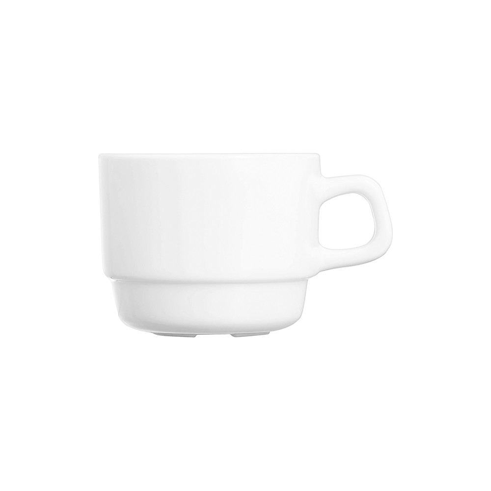 Чашка чайная «Интэнсити»; зеникс; 250мл; D=85, H=70мм; белый