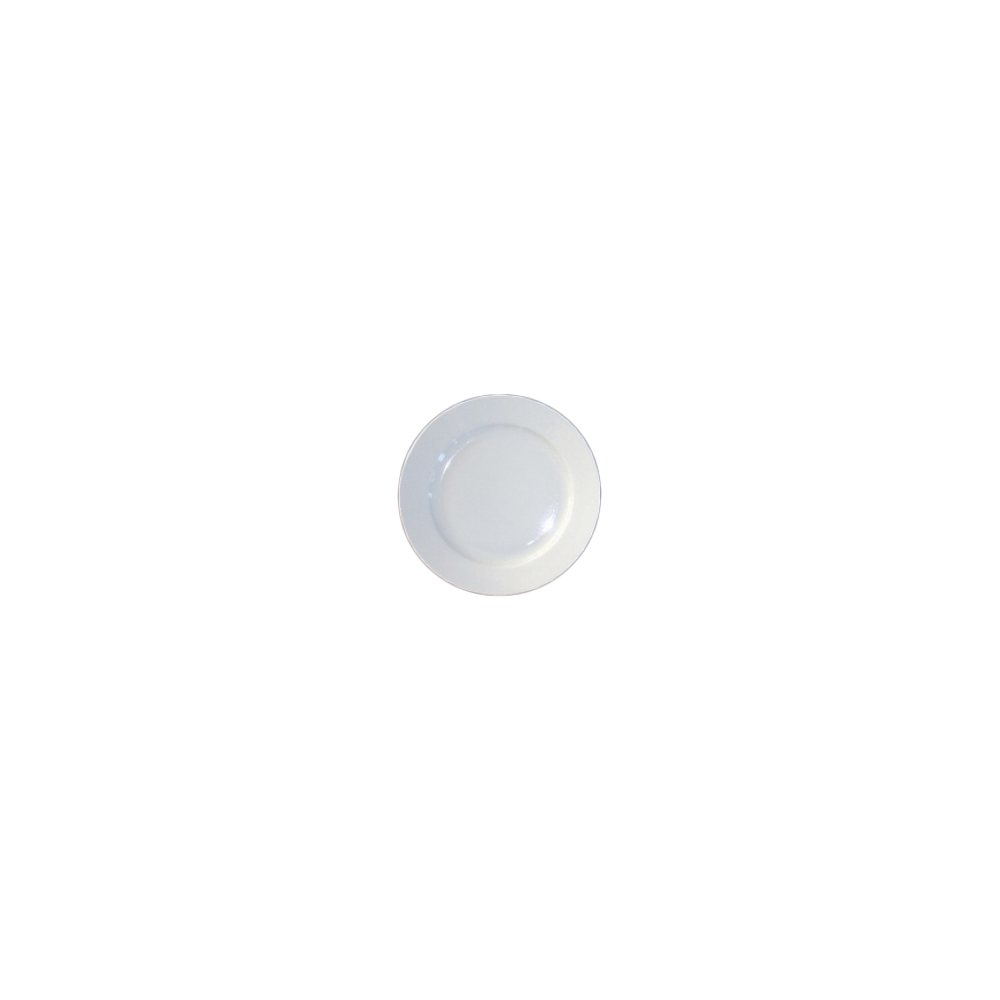 Блюдо круглое ров. край; фарфор; D=300, H=37мм; белый