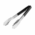 Щипцы с черной ручкой; сталь; L=30см; металлич., черный