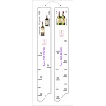 Линейка «Джеймсон 0. 5, 0. 7, 1л 12лет»; пластик; L=28, B=2см; белый