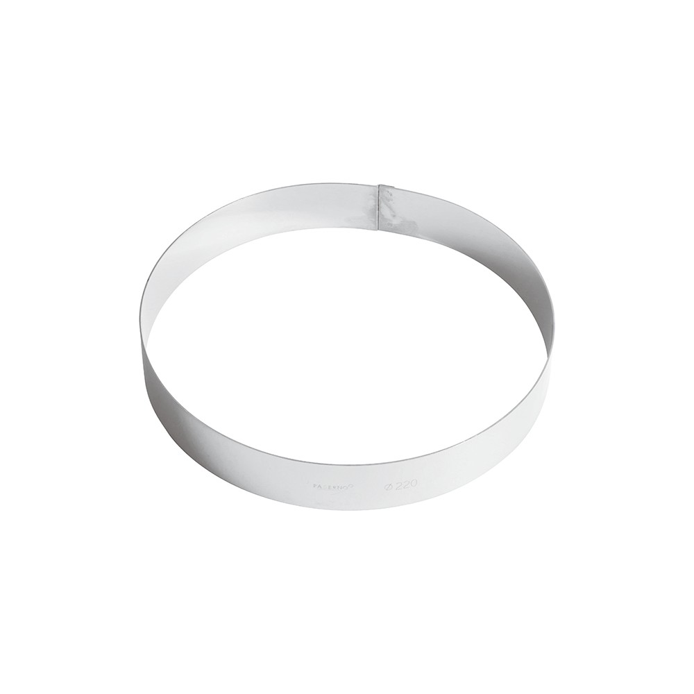 Кольцо кондитерское; сталь нерж.; D=220, H=35мм