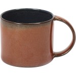 Чашка кофейная; керамика; 100мл; D=60, H=51мм; синий, коричнев.