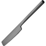 Нож столовый «Хеи»; сталь нерж.; L=22, 5см; черный