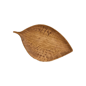 Блюдо «Береза» дуб, махагон; H=3, L=53, B=31см