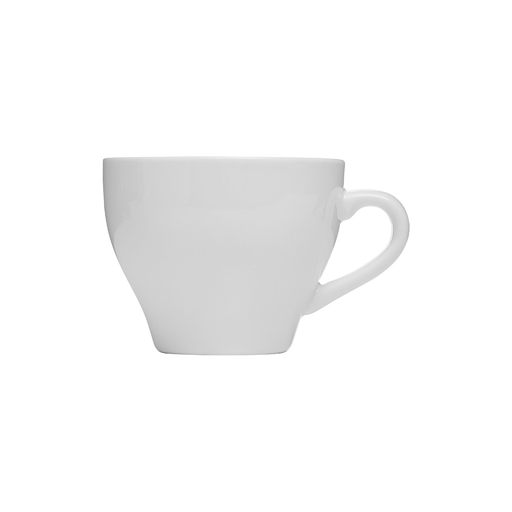 Чашка чайная «Кунстверк»; фарфор; 195мл; D=83, H=70, L=103мм; белый