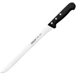Нож для окорока «Универсал»; сталь нерж., полиоксиметилен; L=410/280, B=25мм; черный, металлич.