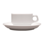 Чашка чайная «Кашуб-хел»; фарфор; 200мл; D=85, H=55мм; белый