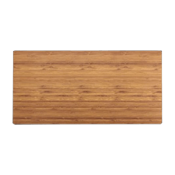 Блюдо сервировочное «Бамвоо»; пластик; H=15, L=508, B=254мм; св.корич.