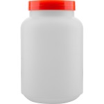 Емкость для сока с крыш. в ассорт-те; пластик; 2л; D=9, H=19см; белый