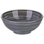 Салатник «Пинки»; керамика; 400мл; D=135, H=55мм; серый