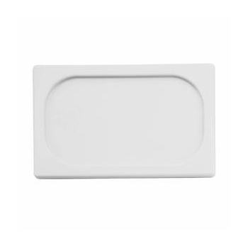 Крышка для гастр-ти (1/9); полипроп.; H=20, L=176, B=108мм; белый