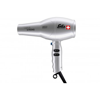 Фен Solis Light & Strong, silver