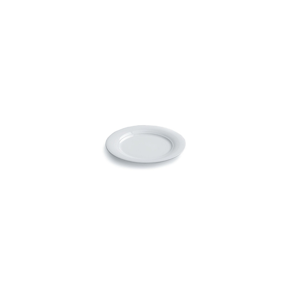 Тарелка мелкая «Теорема»; фарфор; D=28см; белый