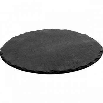 Блюдо для подачи; сланец натур.; H=5, L=250, B=250мм