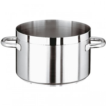 Кастрюля (индукция); сталь нерж.; 15, 7л; D=32, H=19, 5см; металлич.