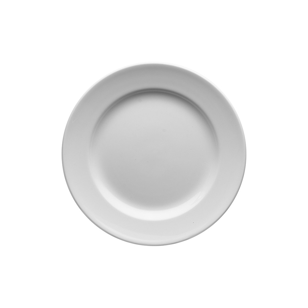 Тарелка мелкая «Монако»; фарфор; D=230, H=25мм; белый