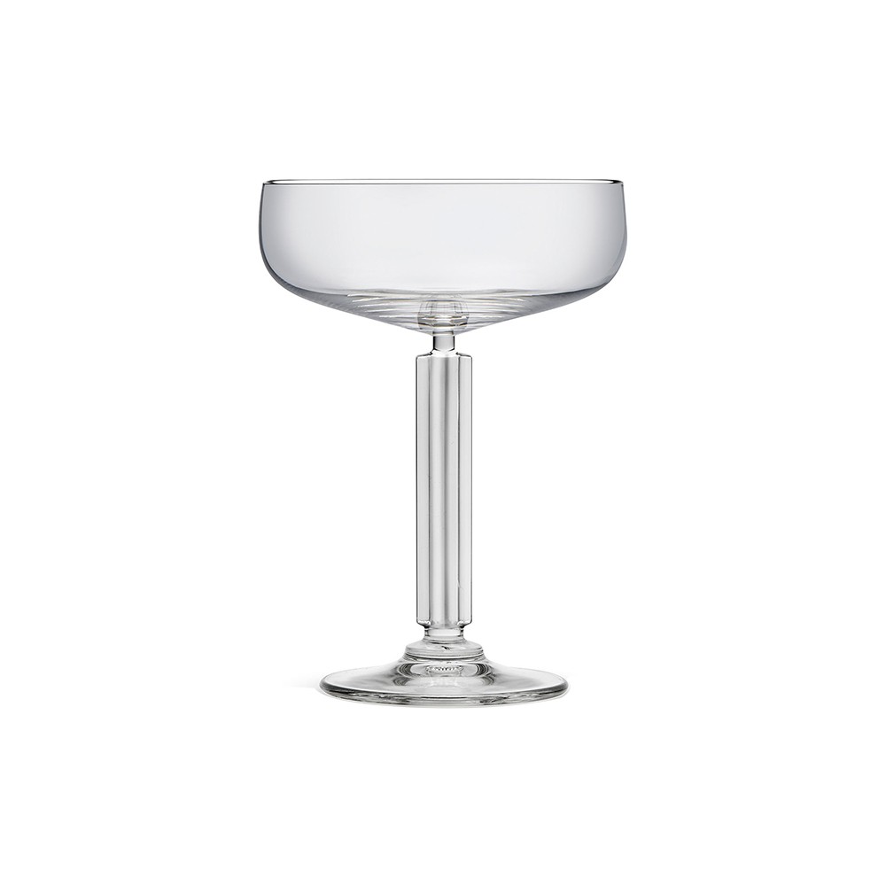 Шампанское-блюдце «Модерн Америка»; стекло; 280мл; D=10, 8, H=15см; прозр.