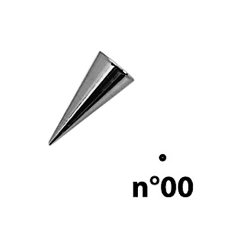 Насадка кондитерская для декора №00 D-0. 4мм; сталь; D=0, 4мм