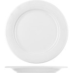 Тарелка для десерта «Нина»; керамика; D=190, H=18мм; белый