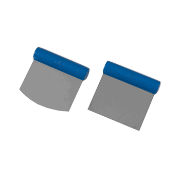 Шпатель кондитерский; сталь нерж.; L=11, B=10, 5см