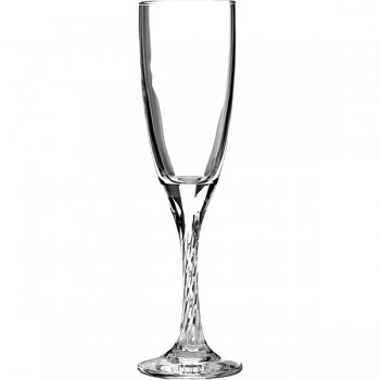 Бокал-флюте «Твист»; стекло; 150мл; D=55, H=210мм; прозр.