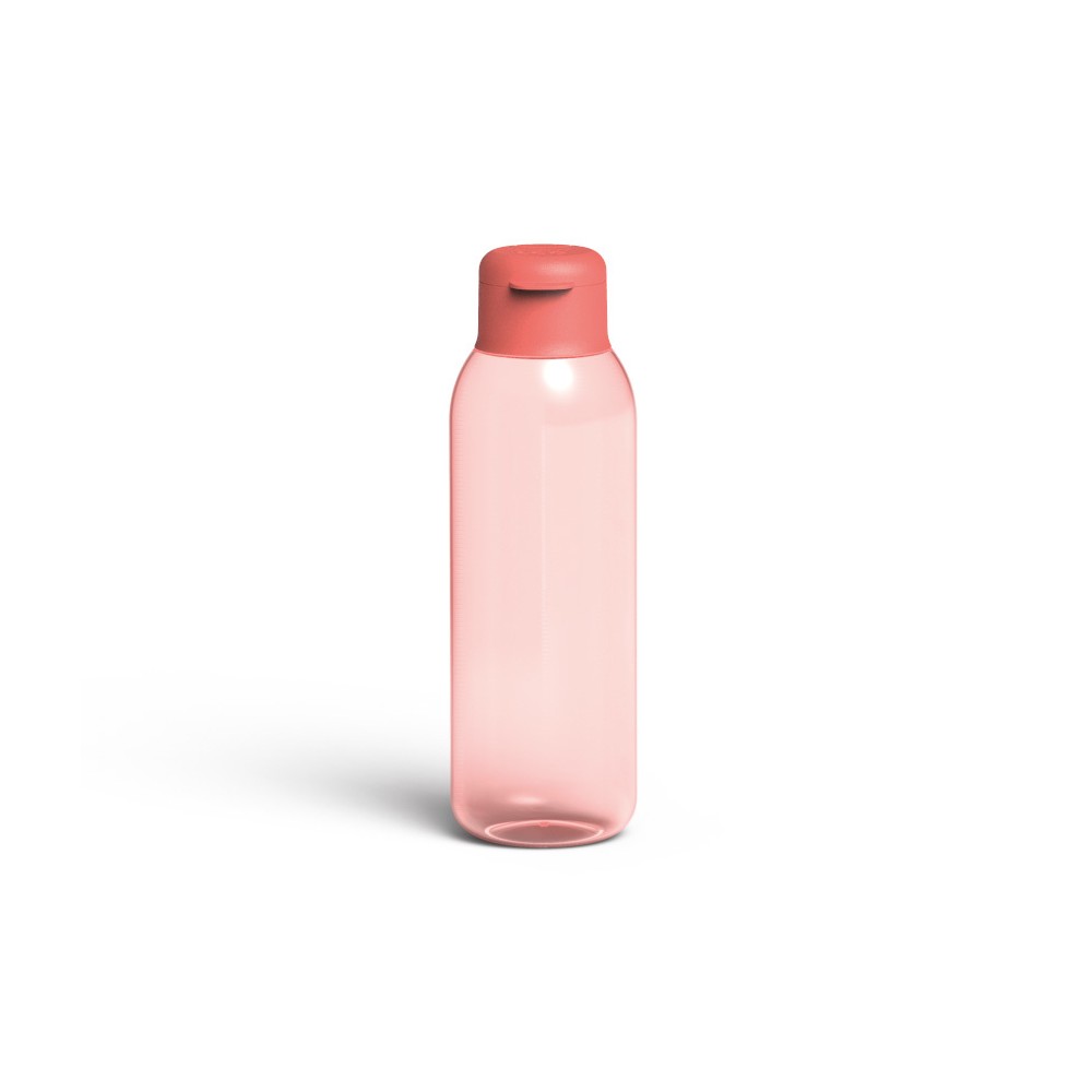 Бутылка для воды 0,75л Leo (цвета коралл)