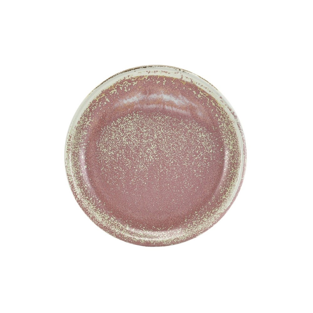 Тарелка мелкая «Терра Роуз»; фарфор; D=19см; розов.