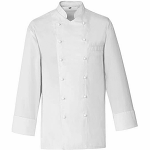 Куртка поварская, р. 48 б/пуклей; полиэстер, хлопок; белый