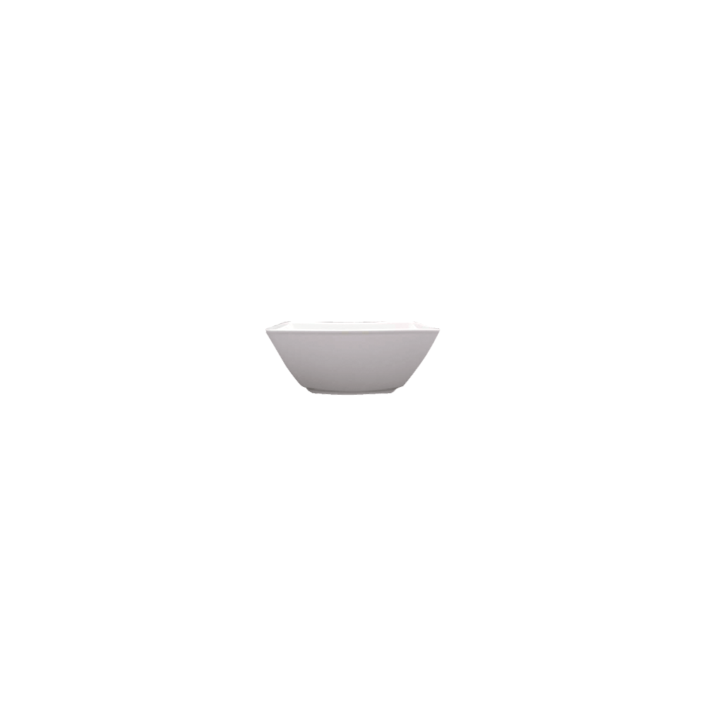 Салатник квадратный «Виктория»; фарфор; 0, 79л; H=45, L=183, B=183мм; белый