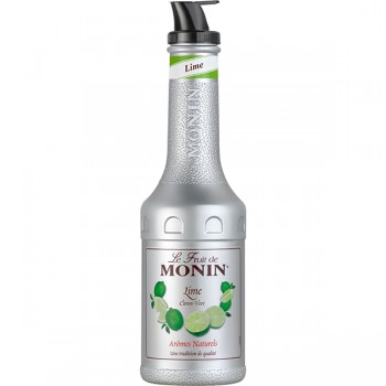 Концентрат на фр. основе Лайм «Монин»; пластик; 1л; D=9, H=32см