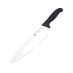 Нож поварской; сталь, пластик; L=445/300, B=65мм; черный, металлич.