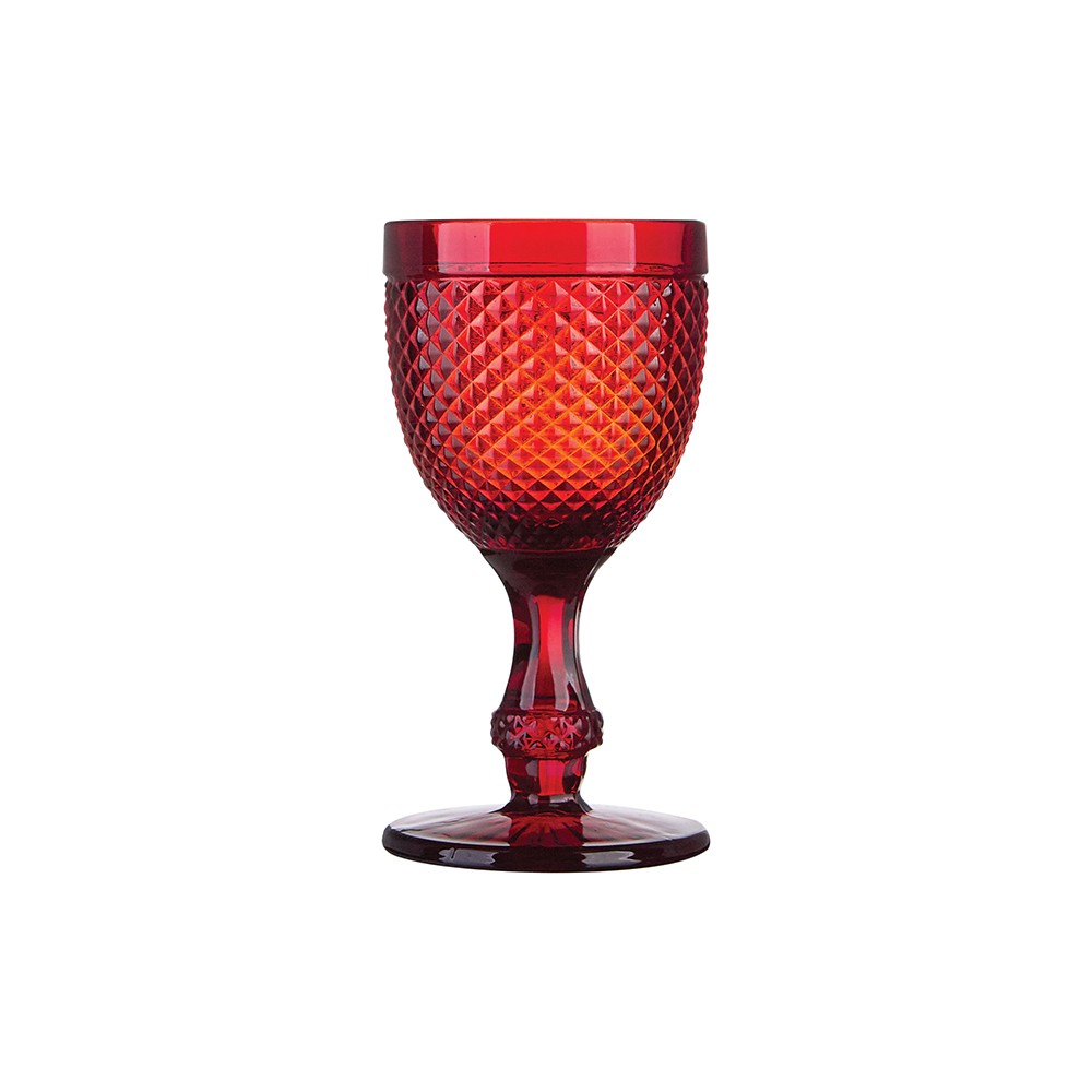 Бокал для вина; стекло; 280мл; D=88, H=165мм; красный
