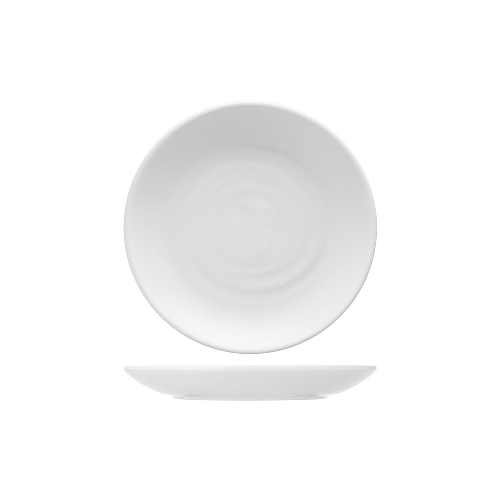 Тарелка; пластик; D=185, H=26мм; белый