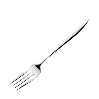 Вилка столовая «Соната»; сталь нерж.; металлич.
