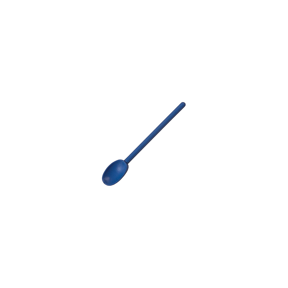 Ложка кухонная «Экзогласс»; пластик; L=30/8, B=5см; синий