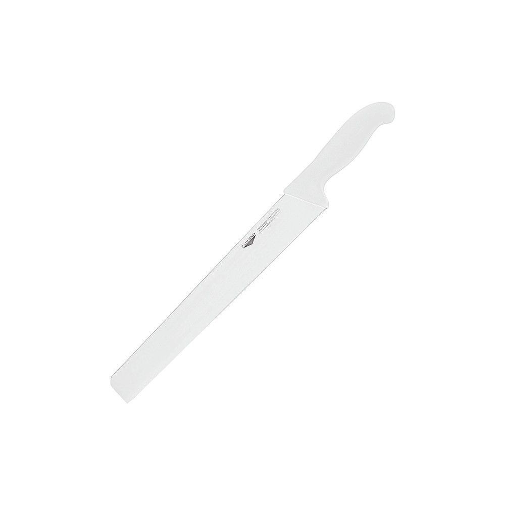 Нож для нарезки сыра; L=30см; белый, металлич.