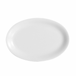 Блюдо овальное «Эмбасси вайт»; фарфор; L=28см; белый