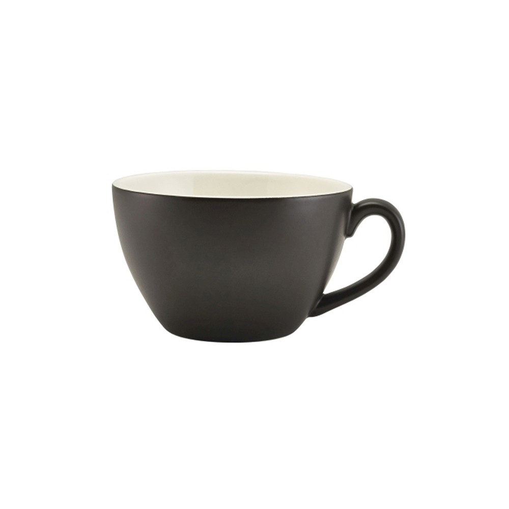 Чашка чайная «Мэтт Блэк»; фарфор; 340мл; черный