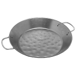 Сковорода для паэльи 2ручки; сталь; D=360, H=44мм