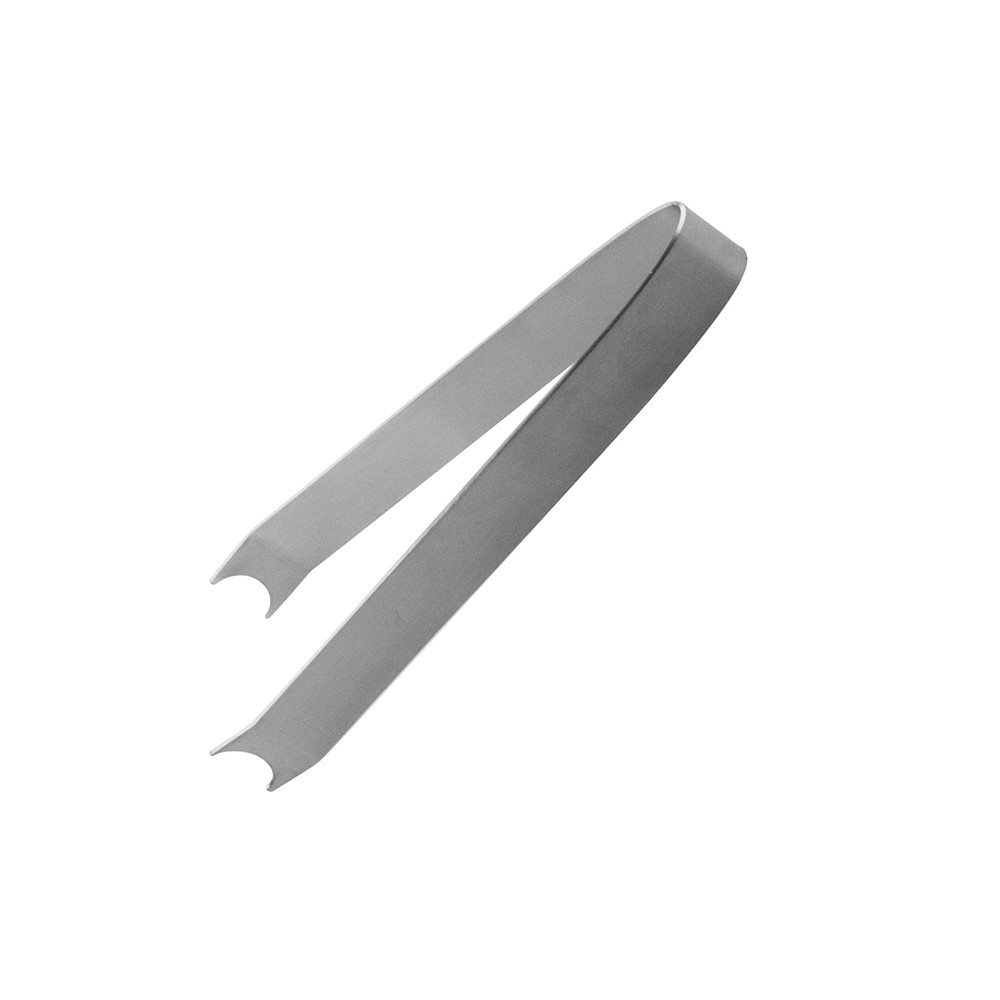Щипцы для льда «Проотель»; сталь нерж.; L=140/15, B=15мм; металлич.