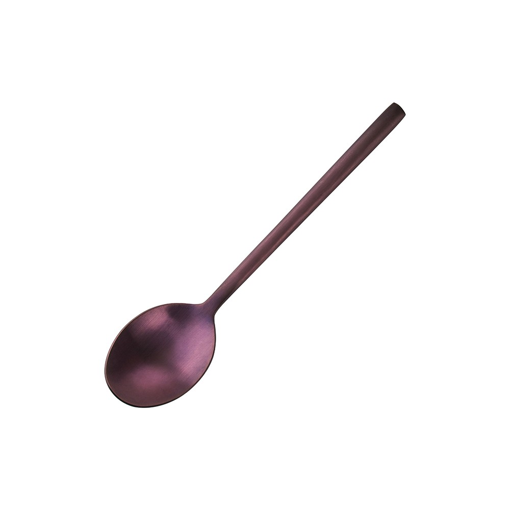 Ложка столовая «Саппоро бэйсик»; сталь нерж.; L=19, 7см; фиолет., матовый