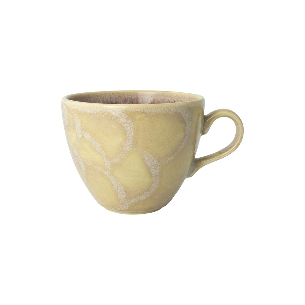 Чашка чайная «Аврора Везувиус Роуз Кварц»; фарфор; 350мл; D=10, 5см; бежев., розов.