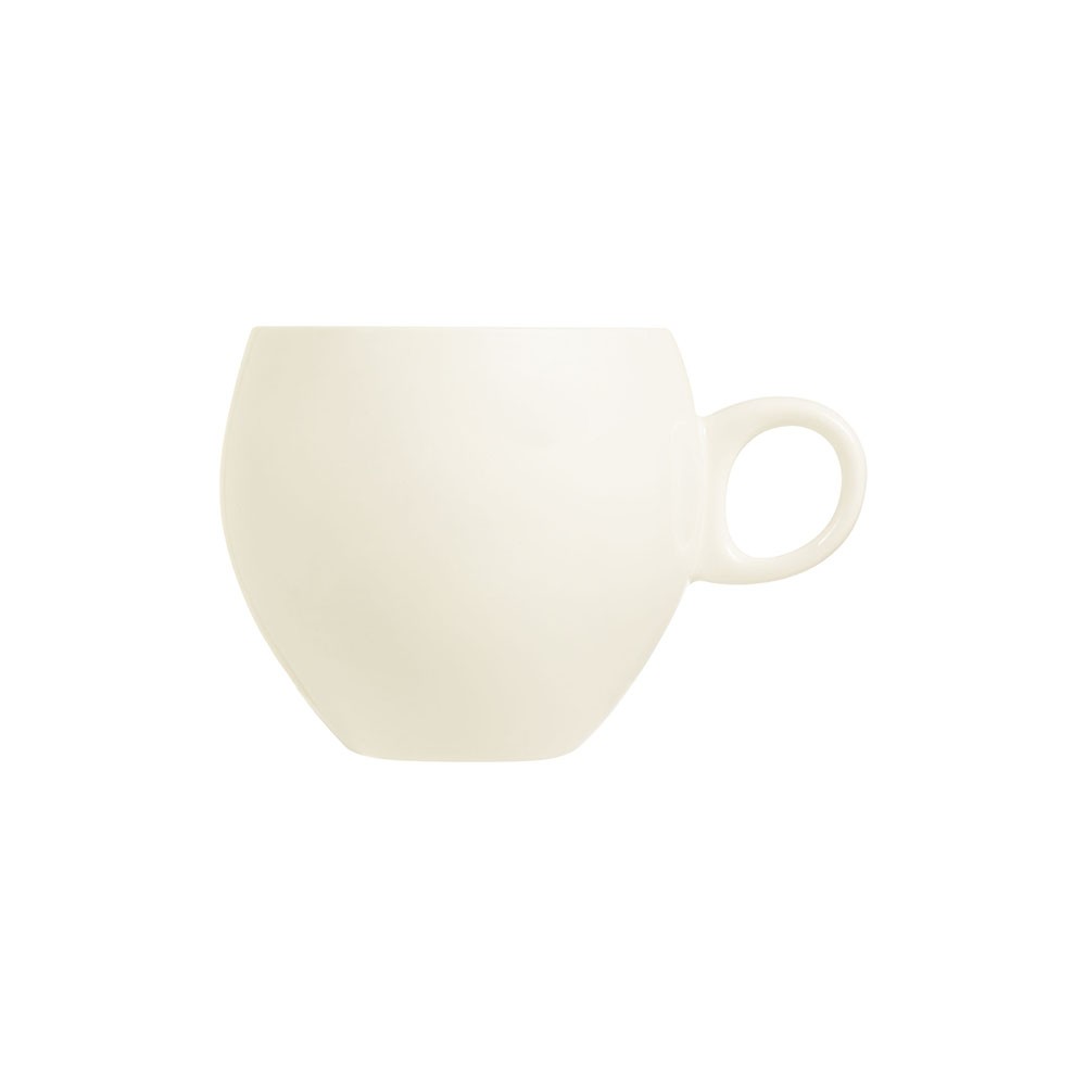 Чашка чайная «Нектар»; фарфор; 350мл; D=125, H=85мм; айвори