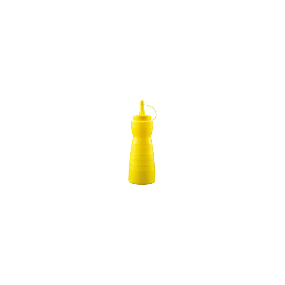 Емкость для соусов; пластик; 0, 69л; D=7, H=26см; желт.