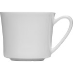 Чашка чайная «Джейд»; кост.фарф.; 200мл; D=73мм; белый